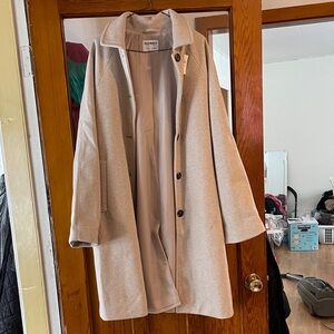 Old Navy Women's Light Grey Trench Coat